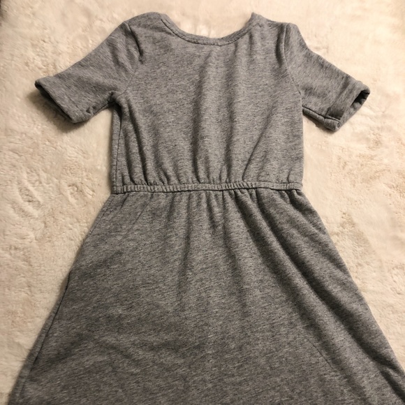 Girls Gray Joe Fresh Dress with Pockets Size Large - Picture 4 of 5